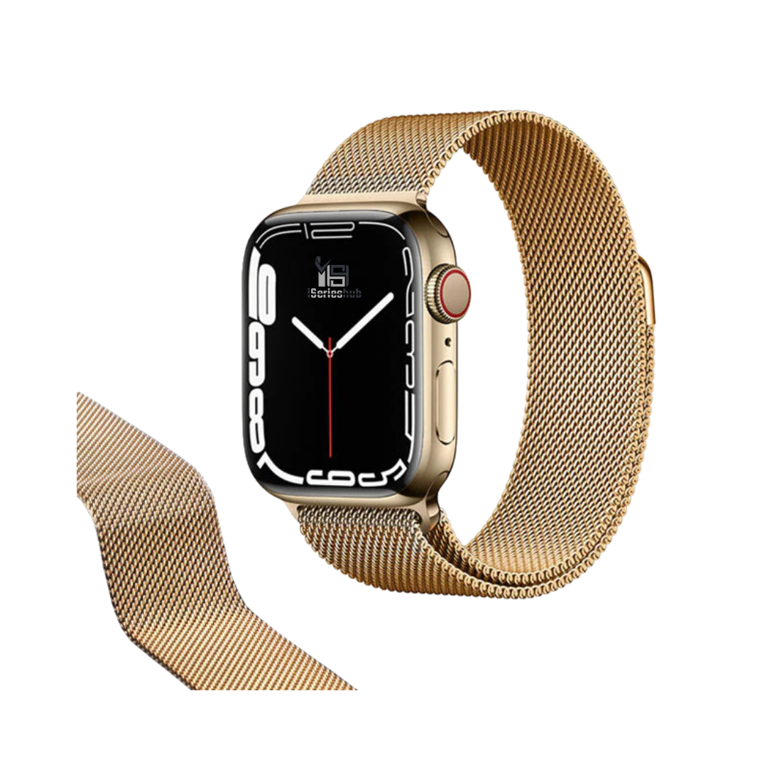 Premium Magnetic Milanese Loop By iSeriesHub Compatible For iWatch