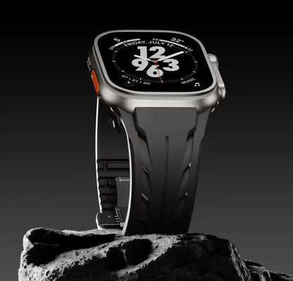 Luxury Concept Silicone Straps By iSerieshub Compatible For Apple Watch