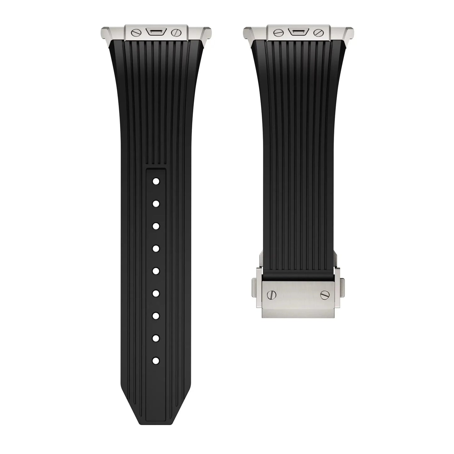 Luxury Galaxy Watch Ultra 47mm Silicone Band with Folding Clasp