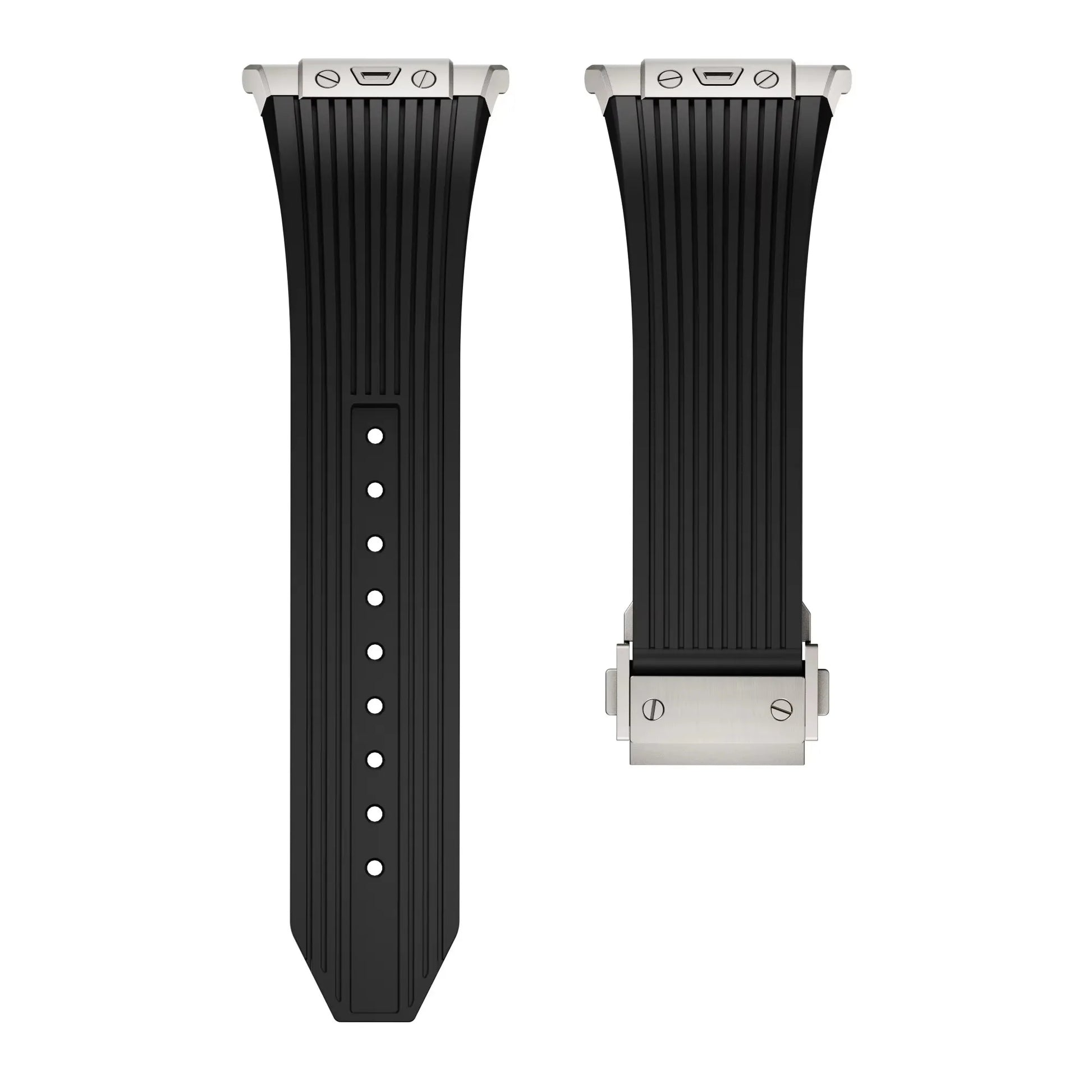 Luxury Galaxy Watch Ultra 47mm Silicone Band with Folding Clasp