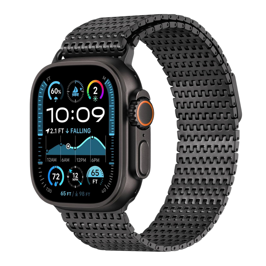 Luxury Magnetic Milanese Loop By iSerieshub Compatible For Apple Watch