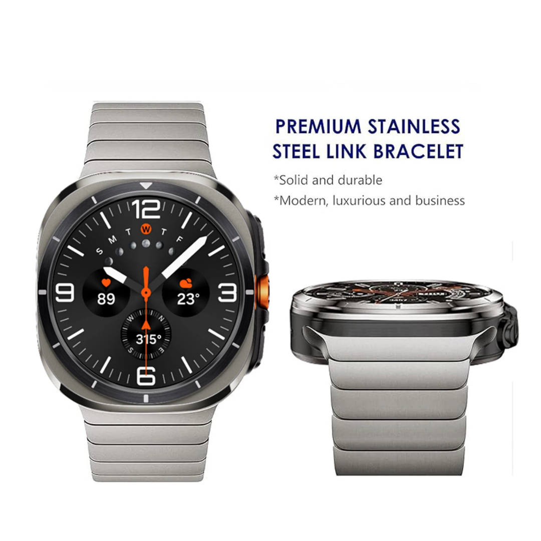Luxury Magnetic Stainless Steel Band for Samsung Galaxy Watch Ultra 47mm