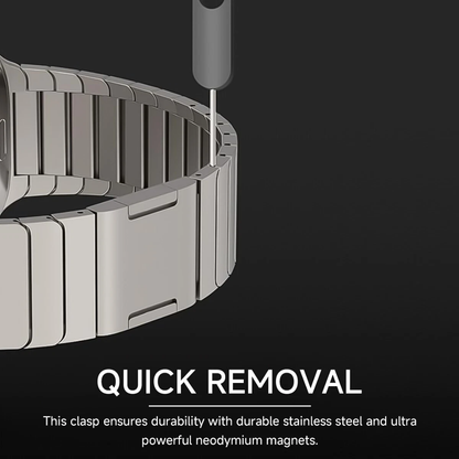 Luxury Magnetic Stainless Steel Band for Samsung Galaxy Watch Ultra 47mm