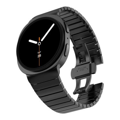 Luxury Stainless Steel Link Band for Samsung Galaxy Watch 8/9 – 44mm