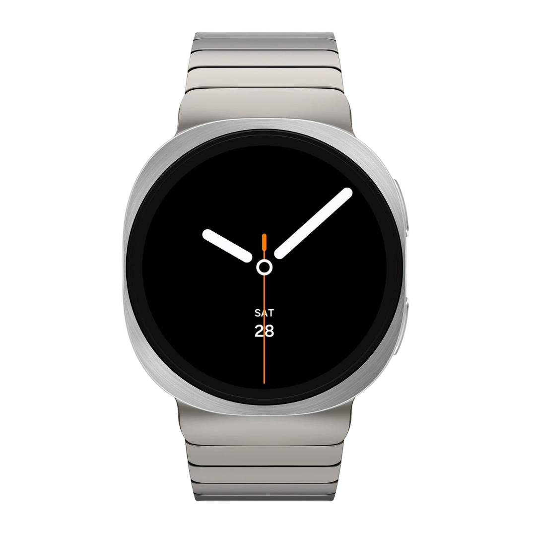 Luxury Stainless Steel Link Band for Samsung Galaxy Watch 8/9 – 44mm
