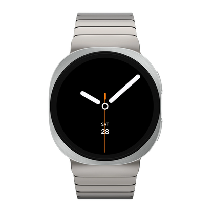 Luxury Stainless Steel Link Band for Samsung Galaxy Watch 8/9 – 44mm