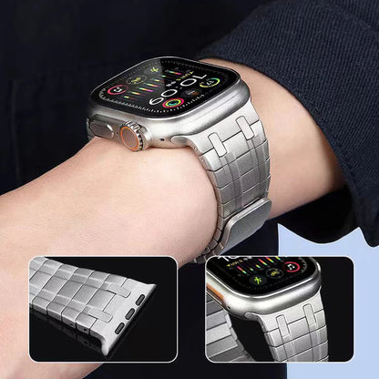 Luxury AP Frosted Metal Magnetic Band By iSerieshub Compatible for Apple Watch