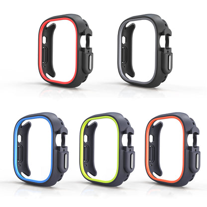 Premium Soft TPU Shockproof Bumper Case By iSerieshub Compatible For Apple Watch