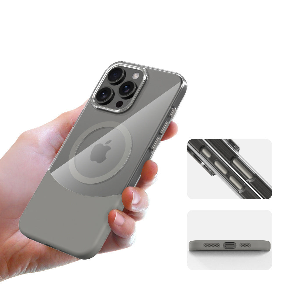 Premium Magnetic Clear Case with Magsafe for iPhone 16 Seires