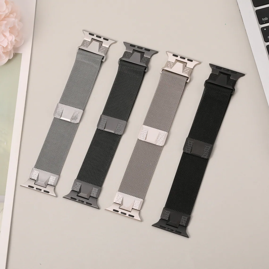 Luxury Armor Milanese Loop By iSerieshub Compatible for iWatch
