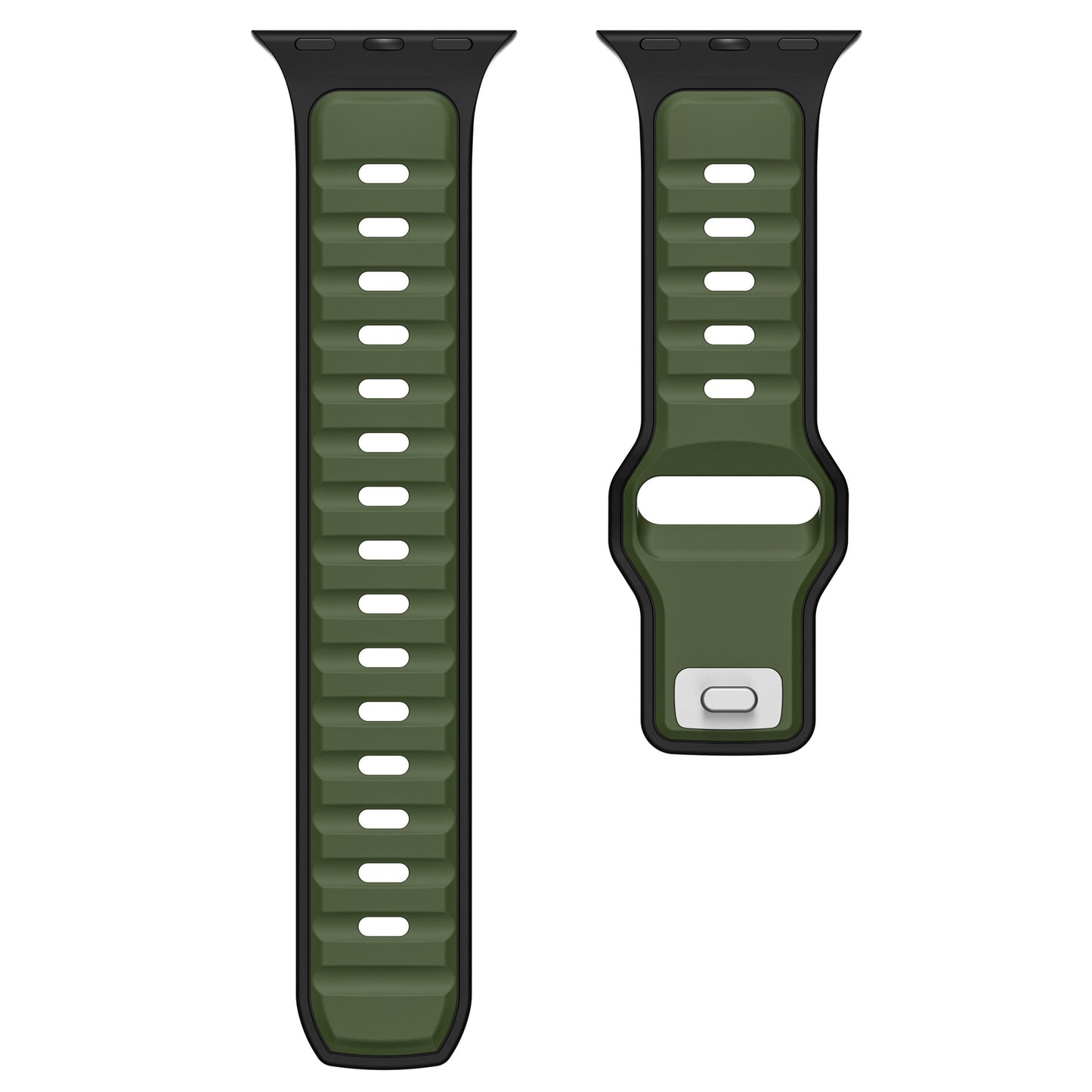 Premium Aspro Silicone Sports Bands By iSerieshub Compatible For Apple Watch