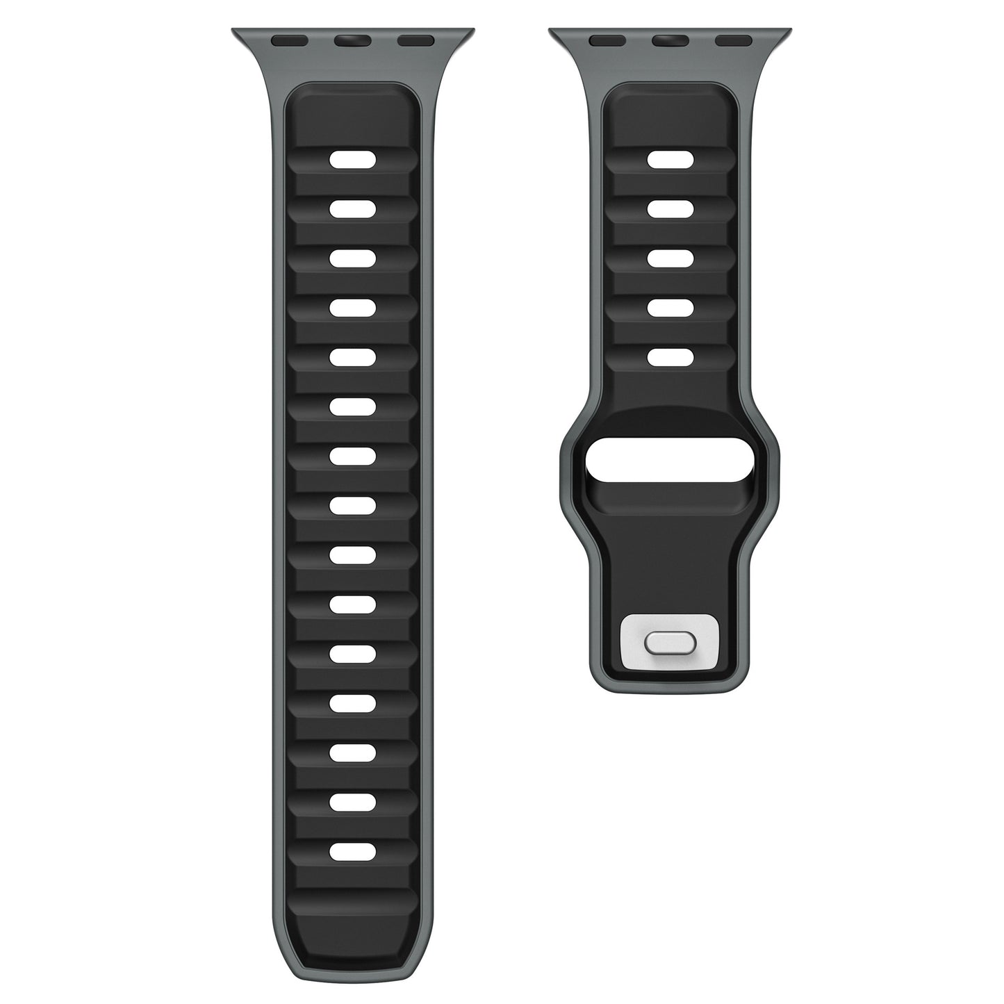 Premium Aspro Silicone Sports Bands By iSerieshub Compatible For Apple Watch