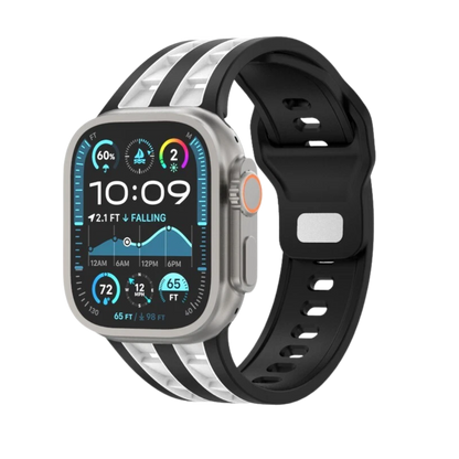 Premium Aeroline Pro Silicone Sports Bands By iSerieshub Compatible For Apple Watch