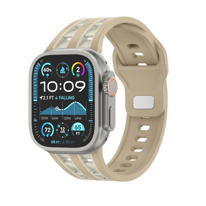 Premium Aeroline Pro Silicone Sports Bands By iSerieshub Compatible For Apple Watch