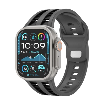 Premium Aeroline Pro Silicone Sports Bands By iSerieshub Compatible For Apple Watch