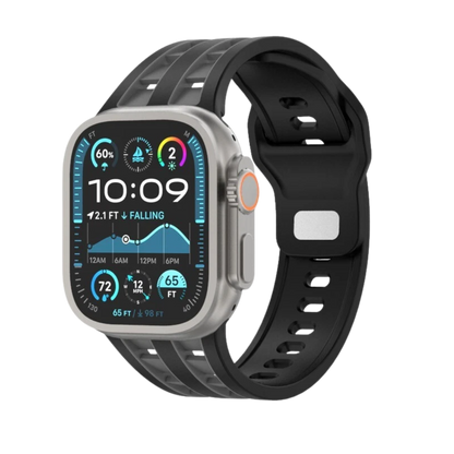 Premium Aeroline Pro Silicone Sports Bands By iSerieshub Compatible For Apple Watch