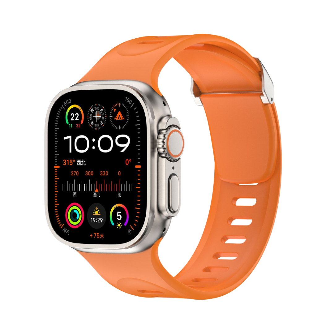 Premium Siliocne Explorer Sports Bands By iSerieshub Compatible For Apple Watch