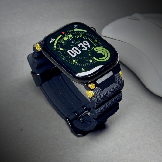 Luxury Veltrix Silicone Straps By iSerieshub Compatible For Apple Watch