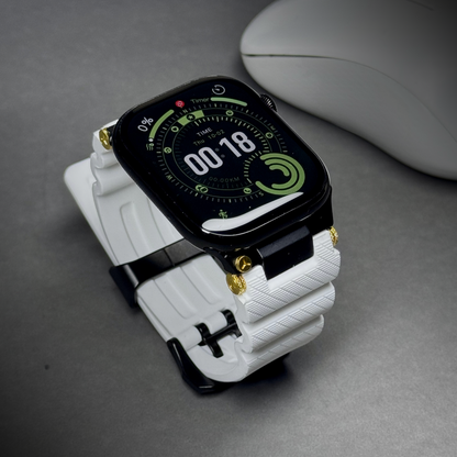 Luxury Veltrix Silicone Straps By iSerieshub Compatible For Apple Watch