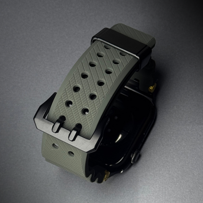 Luxury Veltrix Silicone Straps By iSerieshub Compatible For Apple Watch