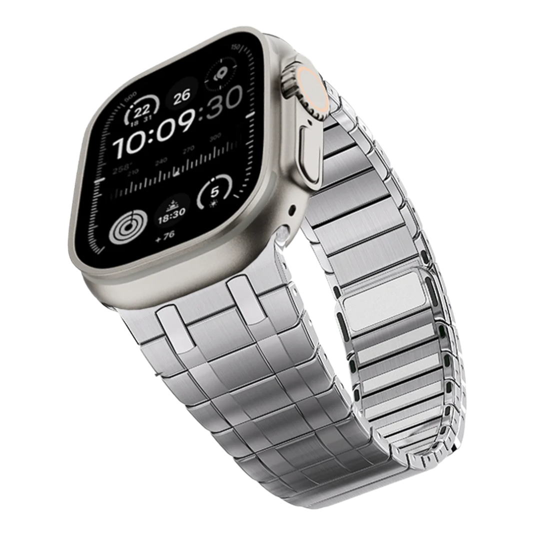 Luxury AP Frosted Metal Magnetic Band By iSerieshub Compatible for Apple Watch