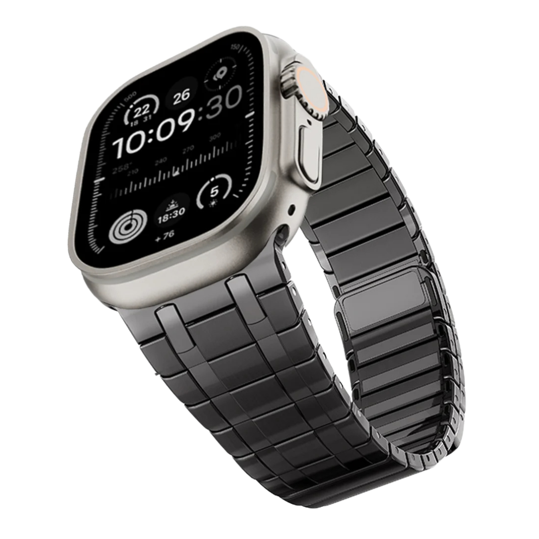 Luxury AP Frosted Metal Magnetic Band By iSerieshub Compatible for Apple Watch