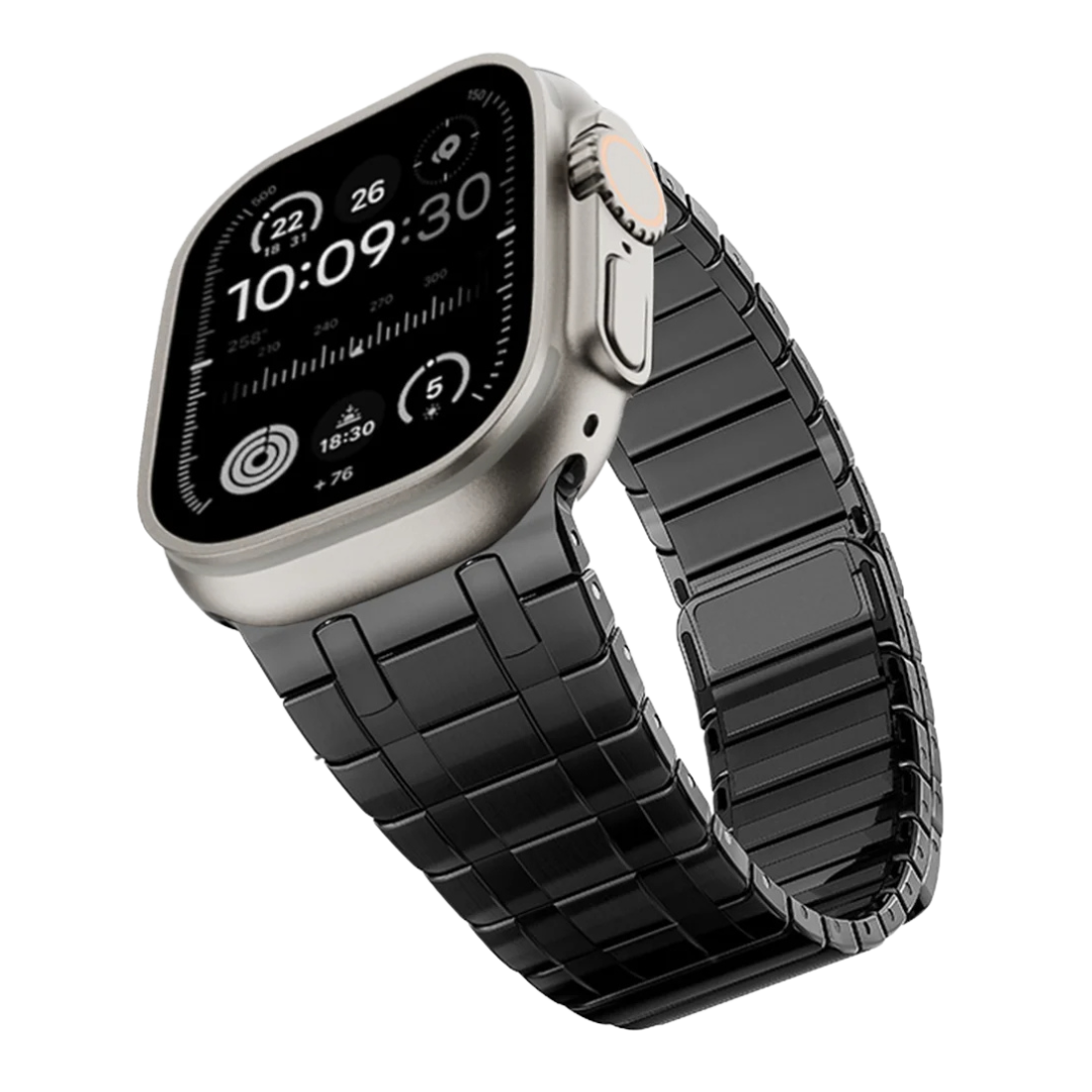 Luxury AP Frosted Metal Magnetic Band By iSerieshub Compatible for Apple Watch