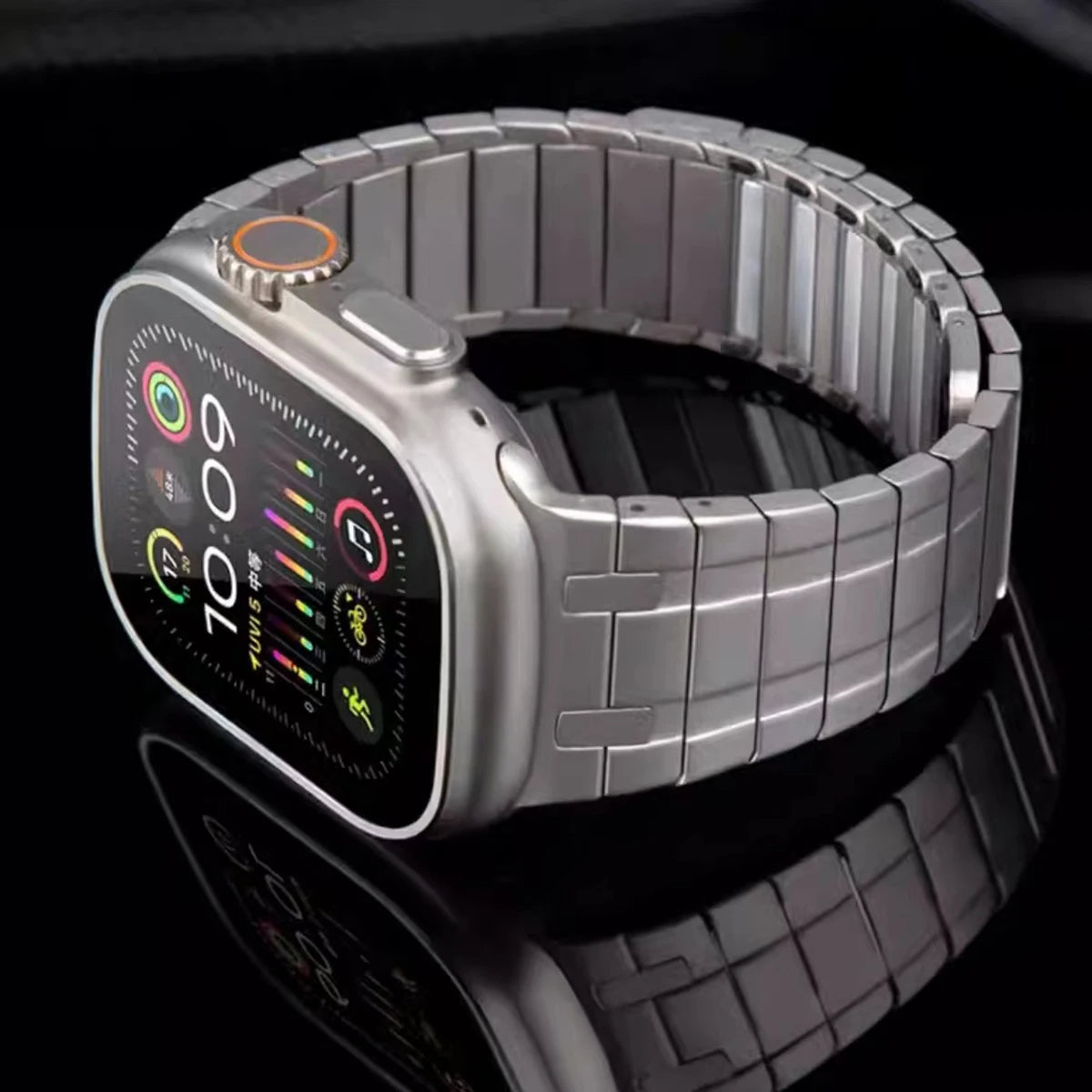 Luxury AP Frosted Metal Magnetic Band By iSerieshub Compatible for Apple Watch