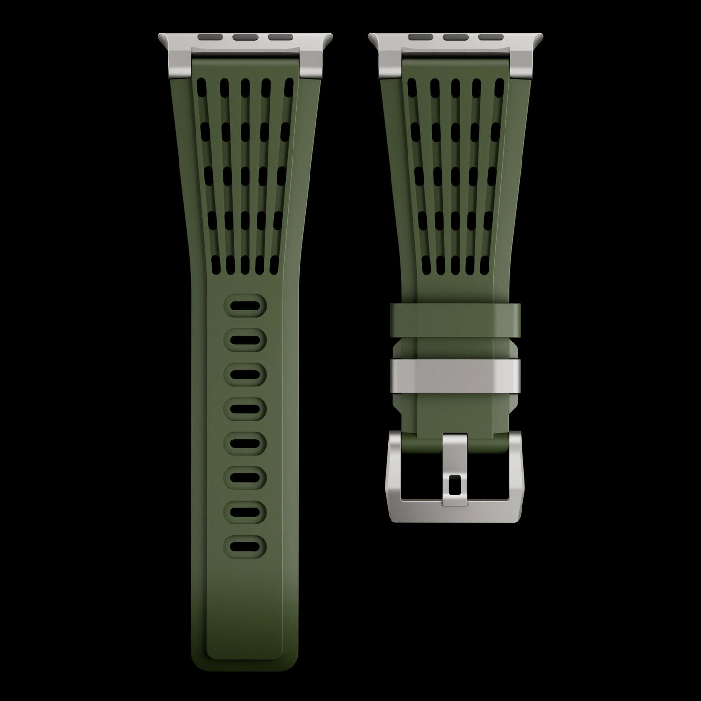 Luxury Ultra Wide Ventilated Sports Bands By iSerieshub Compatible For Apple Watch