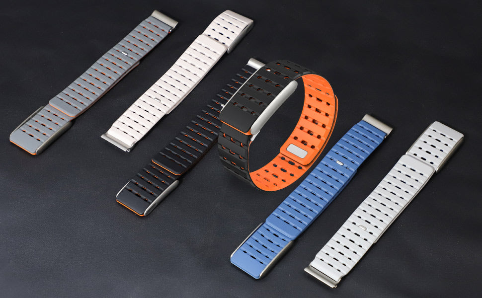 Premium Magnetic Silicone Band Compatible with WHOOP 5.0 – Adjustable Sport Replacement Strap
