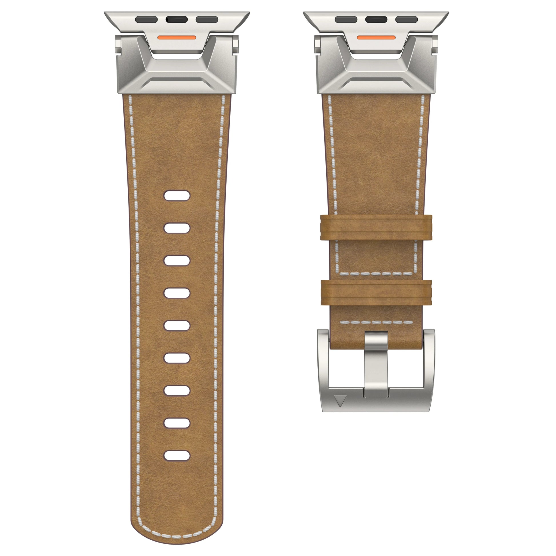 Luxury Armor Leather Bands By iSerieshub Compatible For iWatch