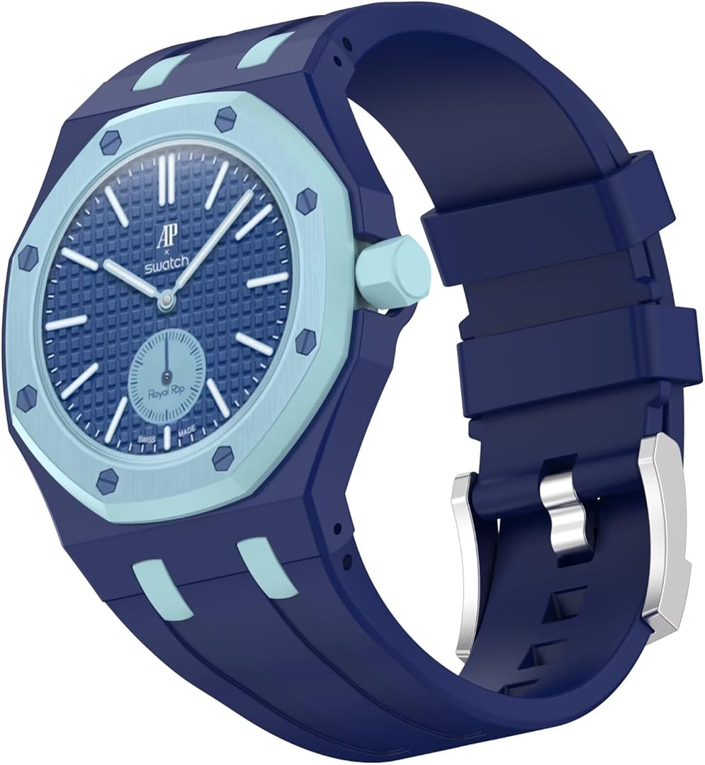 Royal Pop Watch + Protective Case Bundle | Luxury AP Style Watch Set