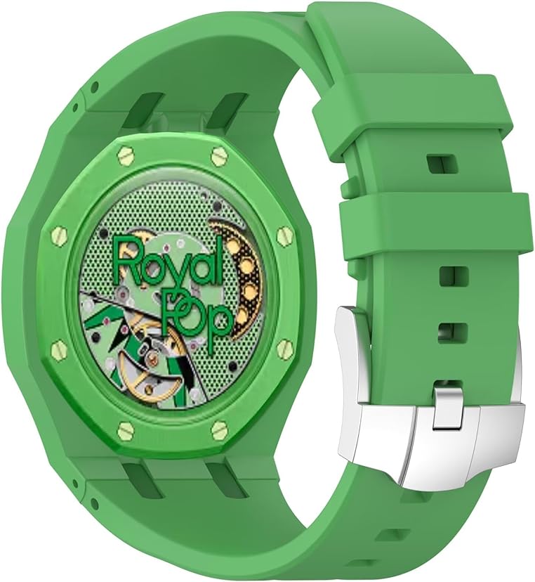 Royal Pop Watch + Protective Case Bundle | Luxury AP Style Watch Set