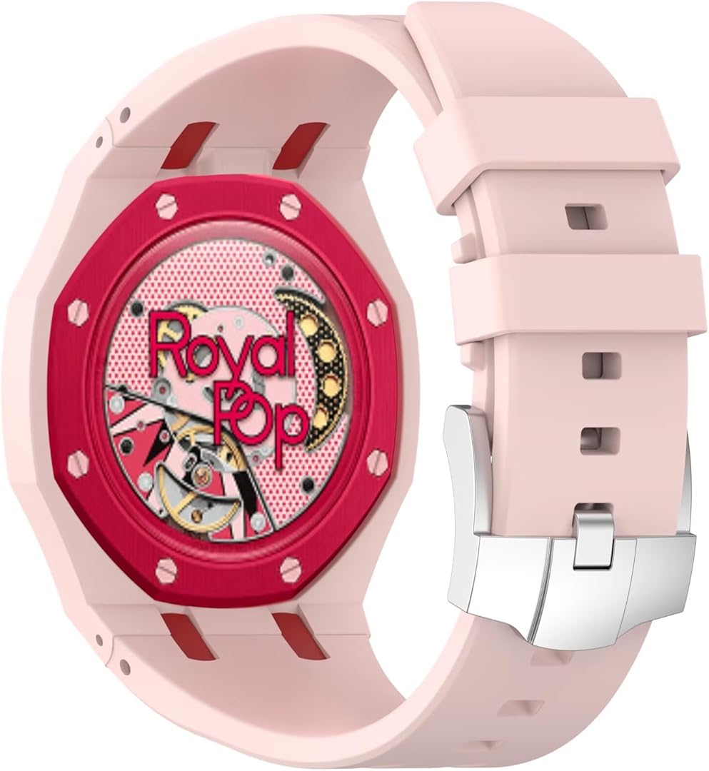 Royal Pop Watch + Protective Case Bundle | Luxury AP Style Watch Set