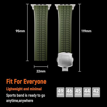 Luxury Paladin Sports Bands By iSerieshub Compatible For Apple Watch
