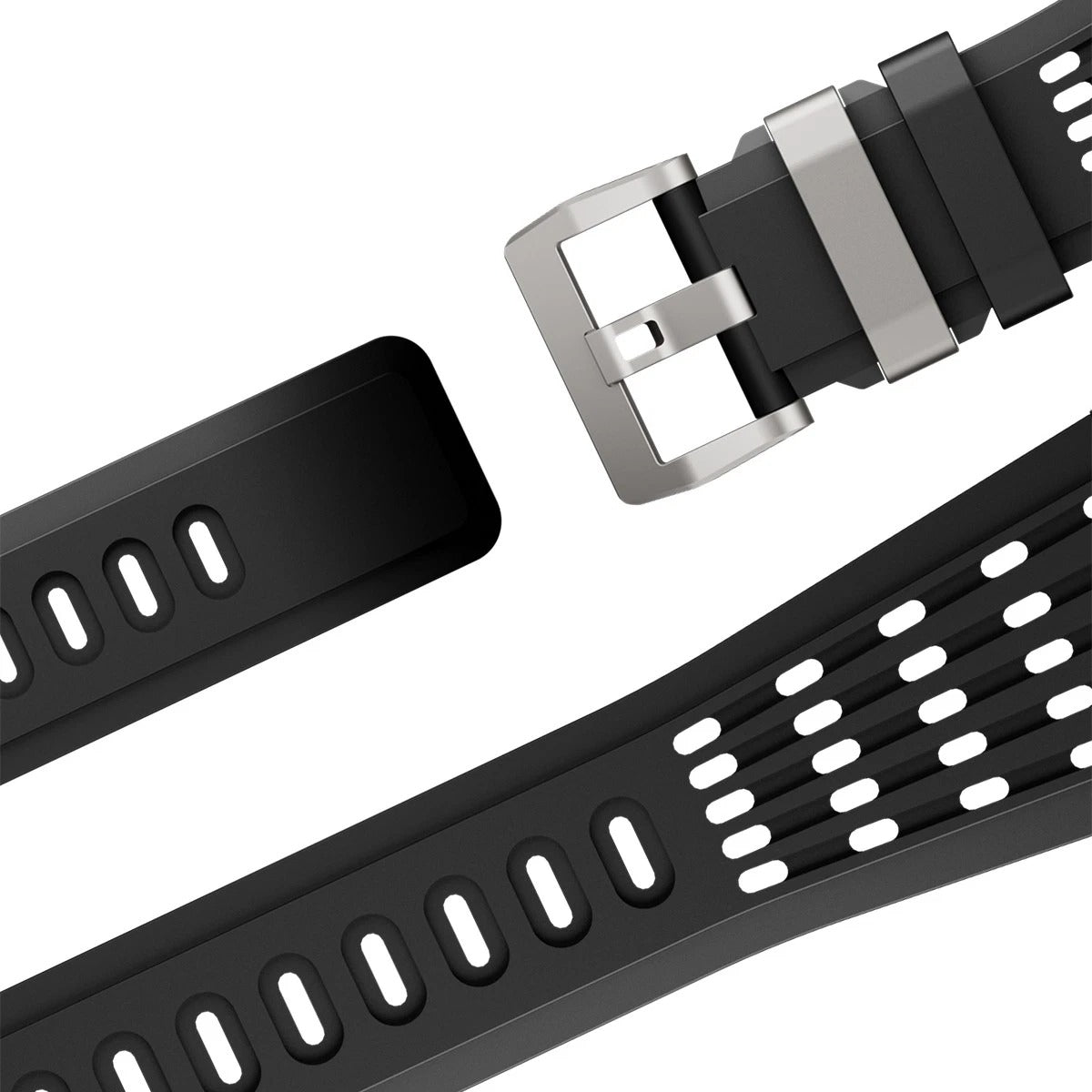Luxury Ultra Wide Ventilated Sports Bands By iSerieshub Compatible For Apple Watch
