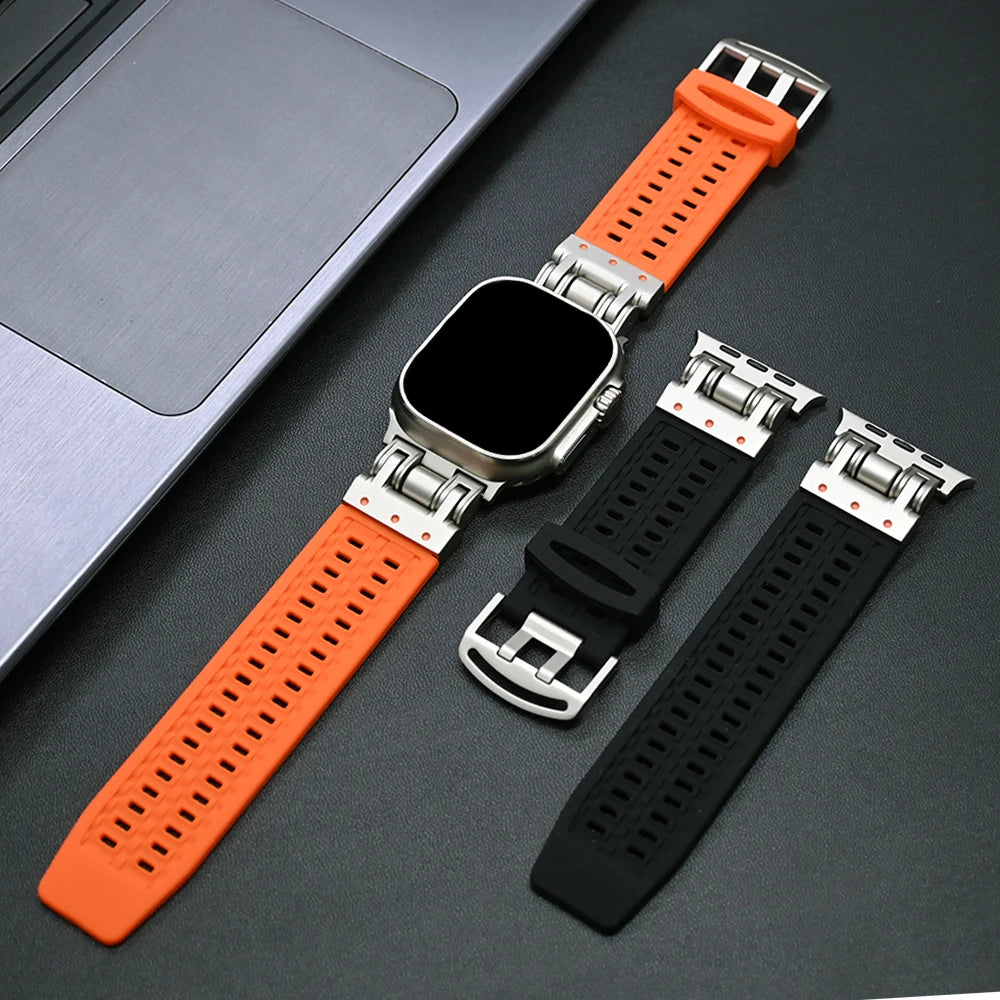Luxury Armor Soft Breathable Sports Bands By iSerieshub Compatible For iWatch