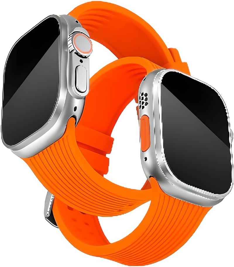Premium Skin Soft Silicone Straps by iSeriesub Compatible For iWatch