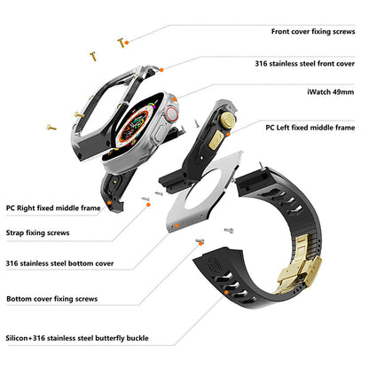 Luxury Concept Modification Kit for Apple Watch Ultra 1 / 2