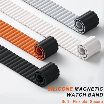 Wave Magnetic Silicone Sport Band for WHOOP 5.0 Mg Life