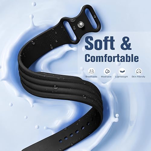 Premium Silicone Replacement Strap Compatible with Google Fitbit Air