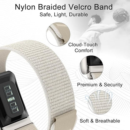 Nylon Loop Sport Band for WHOOP 5.0 One, Peak & Life/MG – Adjustable Waterproof Strap