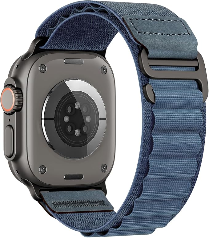 Premium Alpine Leather Loop By iSerieshub Compatible For Apple Watch