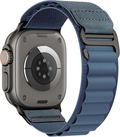 Premium Alpine Leather Loop By iSerieshub Compatible For Apple Watch