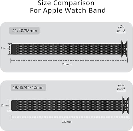 Luxury Magnetic Milanese Loop By iSerieshub Compatible For Apple Watch