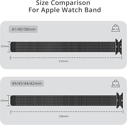 Luxury Magnetic Milanese Loop By iSerieshub Compatible For Apple Watch