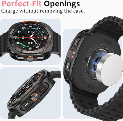 Luxury Aluminum Metal Case for Samsung Galaxy Watch Ultra 47mm & Ultra 2
