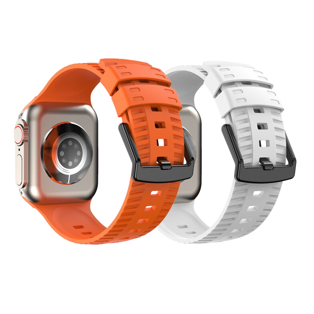 Premium Tyre Grip Style Sports Bands By iSerieshub Compatible For iWatch