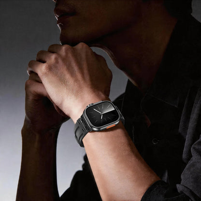 Luxury AP FKM Rubber Woven Bands By iSerieshub Compatible For Apple Watch