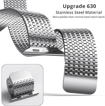 Luxury Magnetic Milanese Loop By iSerieshub Compatible For Apple Watch